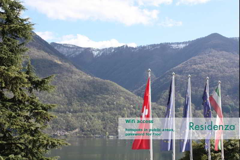 Residenza Lago Di Lugano Cima Luaran gambar